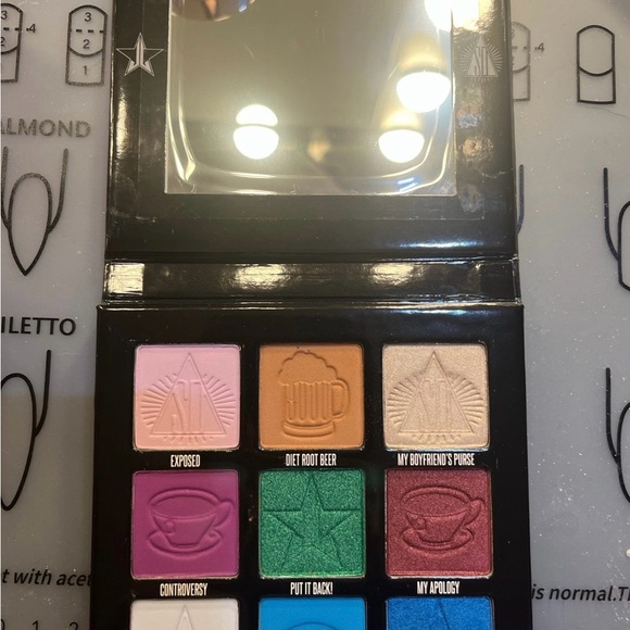 Jeffrey star eyeshadow pallet bundle - Picture 3 of 3